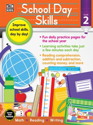 cover image of School Day Skills, Grade 2